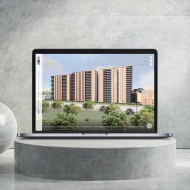 Experiencia interactiva multimedia Solé, diseñada para promover la sostenibilidad energética.