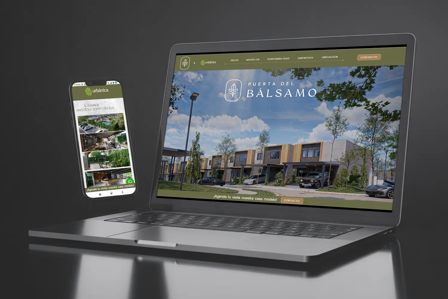 Immersive web experience for real estate