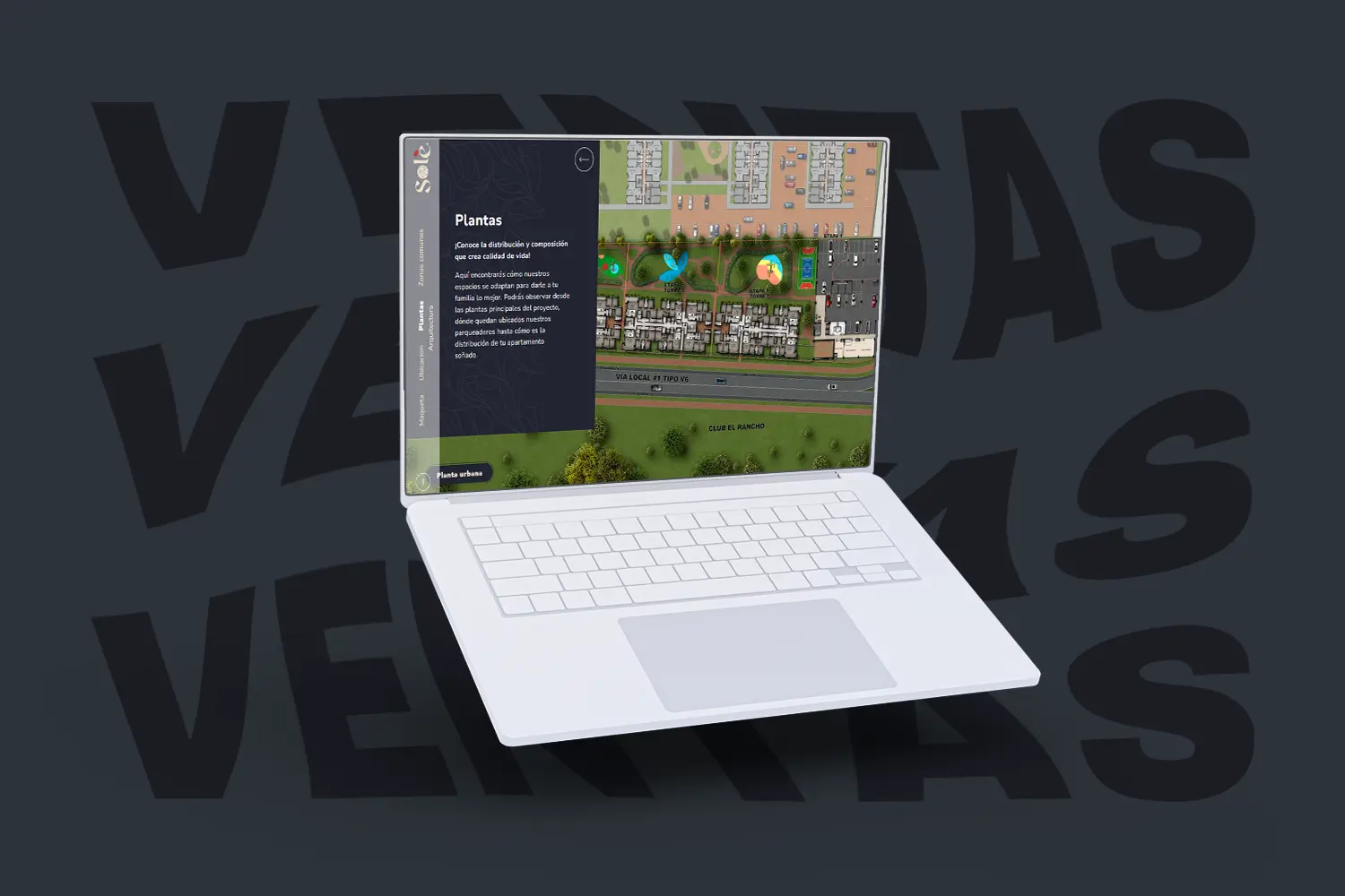 Website inmobiliario tradicional vs website interactivo