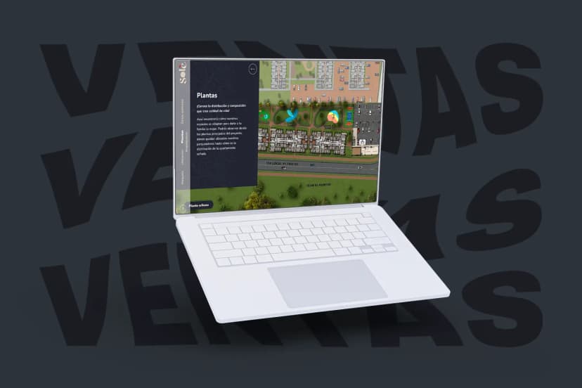 Traditional vs interactive real estate website