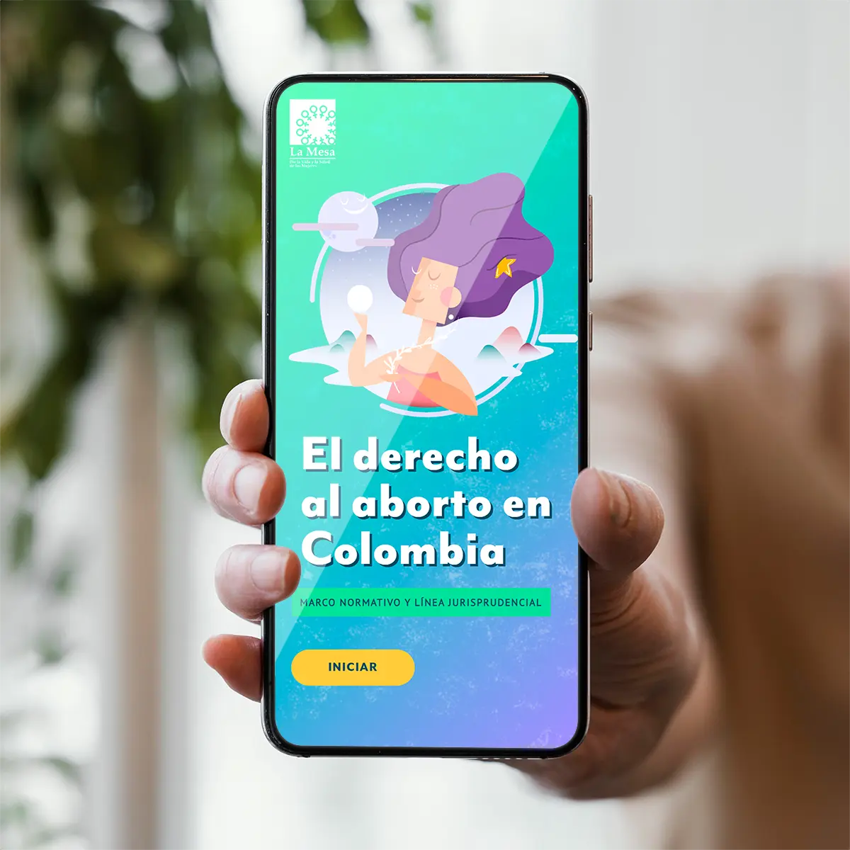 Educational platform on the right to Voluntary Termination of Pregnancy in Colombia.